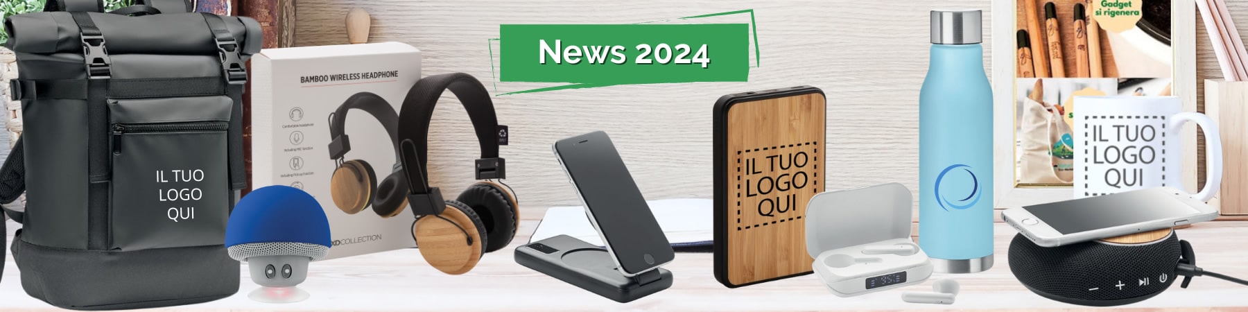 News 2024 Technological Gadgets with Logo Print