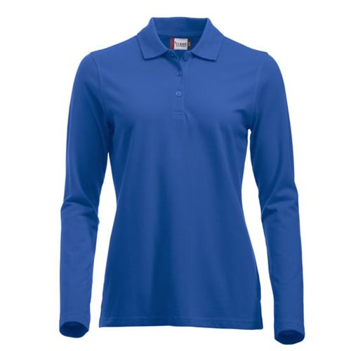 Women's Long Sleeve Polo Without Cuffs