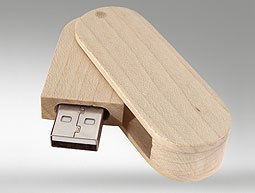 USB in legno rigenerato