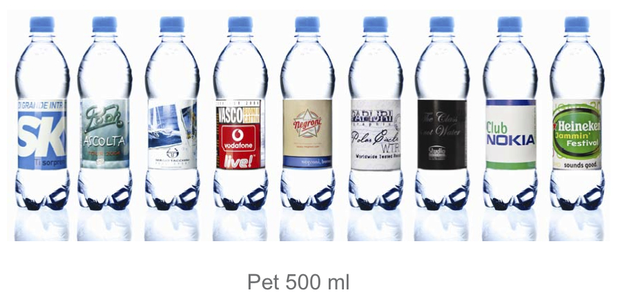 Acqua 50cl. Personalizzata