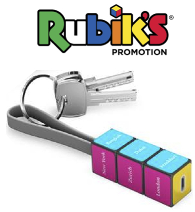 Rubik's - portachiave USB
