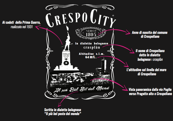 T-SHIRT  CRESPO CITY