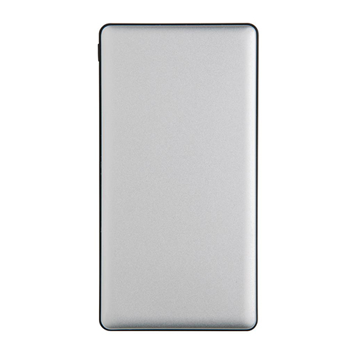Powerbank in alluminio da 10000 mAh Doppio Input per la ricarica di tablet e smartphone