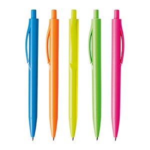 Design Penna Sfera Colori Fluo