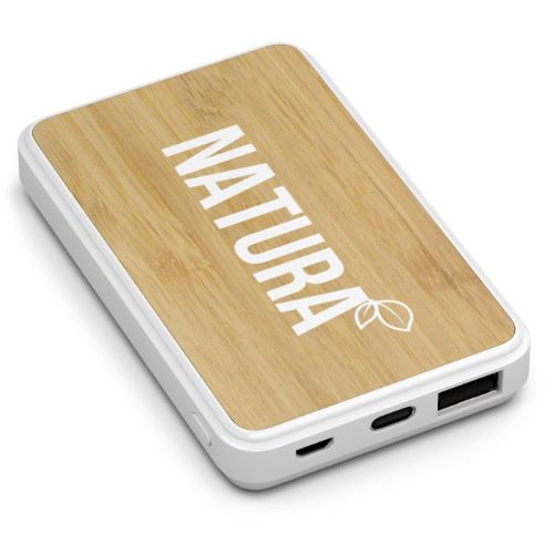 Power Bank 100% ecologico 5000 personalizzabile