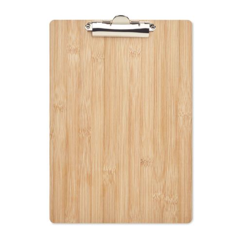 Cartella per blocco appunti formato A4 in bamboo personalizzabile