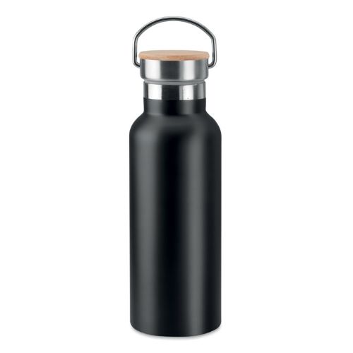 Thermos doppio strato con coperchio in sughero di vari colori 500ml personalizzabile