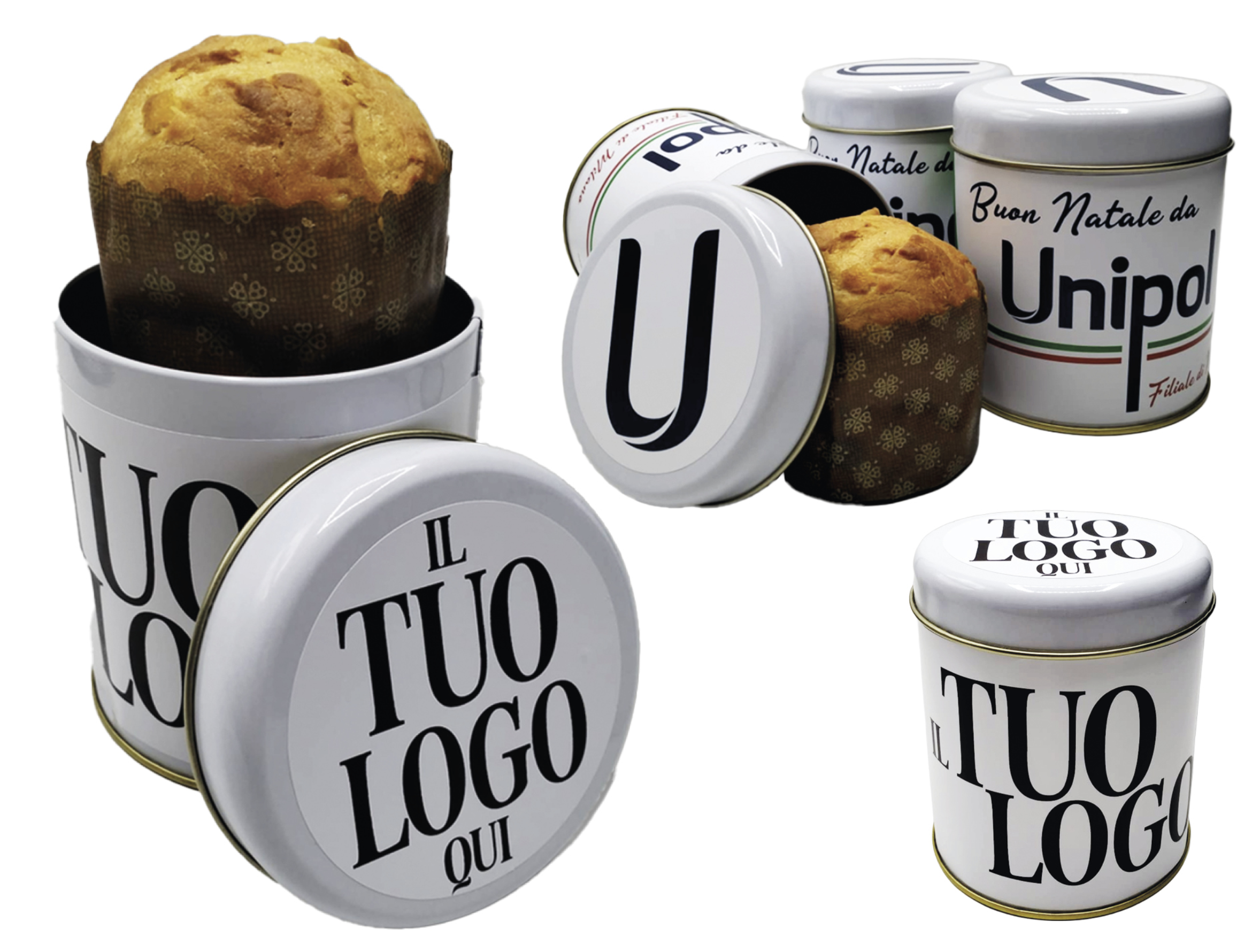mini panettone in lattina