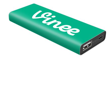 Powerbank da 4000mAh Connessione Micro-USB, disponibile in tutte le colorazioni