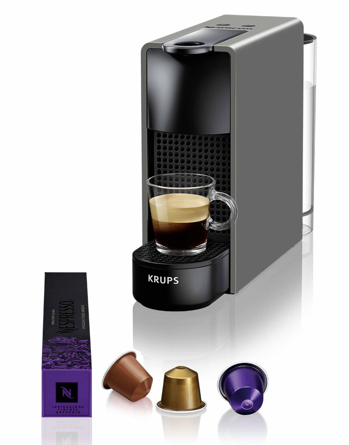 Macchina per il  caffè Nespresso essenza mini, compatta, personalizzabile
